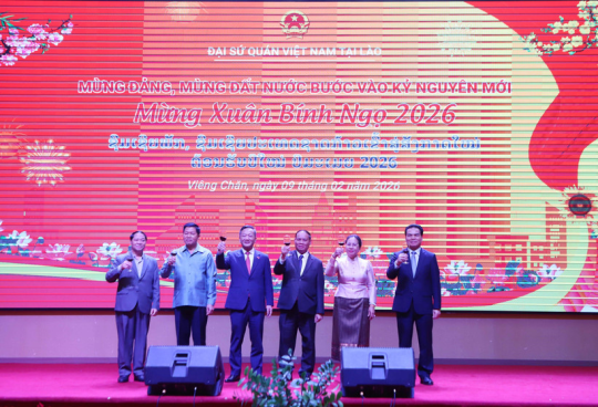 Vietnam–Laos solidarity highlighted in Tet gathering
